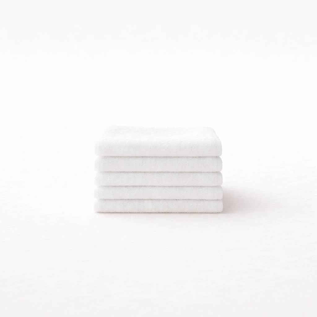 Serviette Visage en Fibre de Bambou